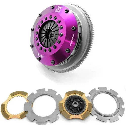 XClutch 8″ Sprung Ceramic Twin Disc Clutch Kit, XKSU20522-2B