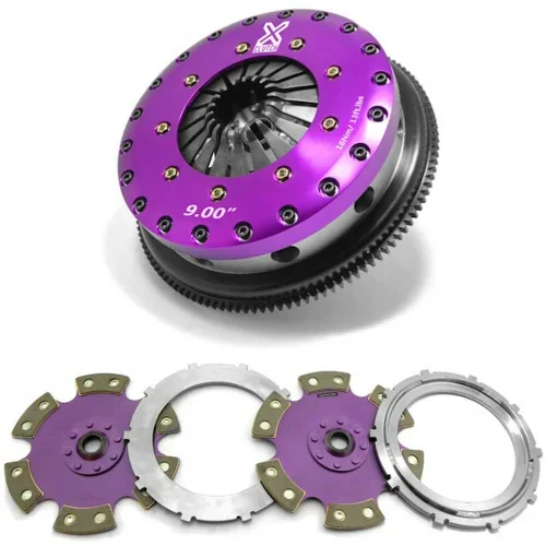 XClutch 9″ Solid Ceramic Twin Disc Clutch Kit, XKBM23546-2E