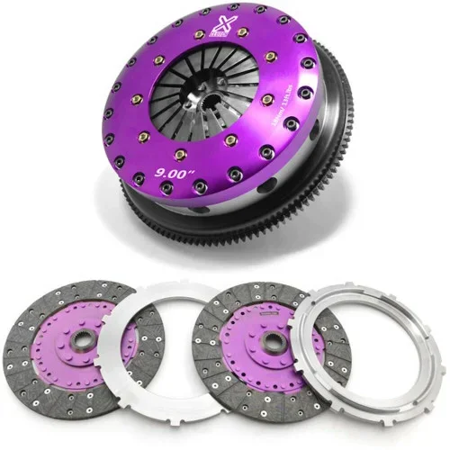 XClutch 9″ Solid Organic Twin Disc Clutch Kit, XKVW23698-2G