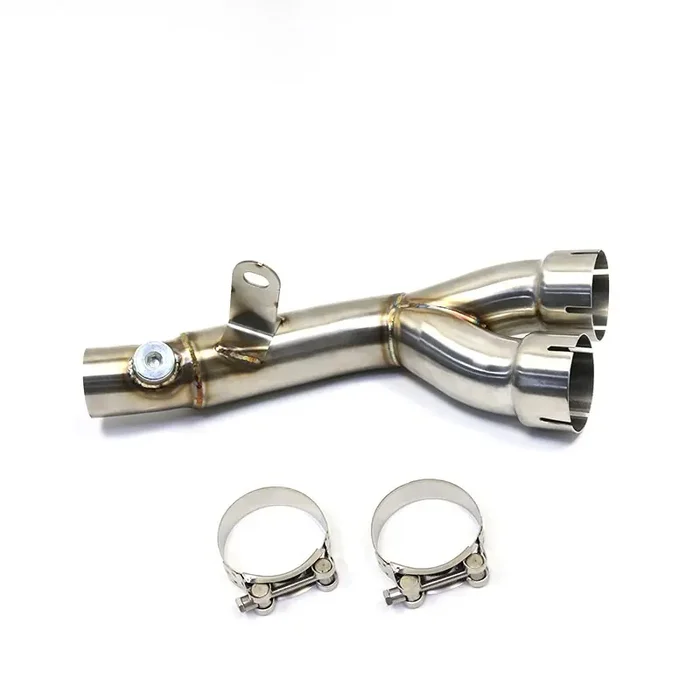 Y Middle Pipe Exhaust For 2006-2019 Yamaha YZF-R6 R600 SPELAB